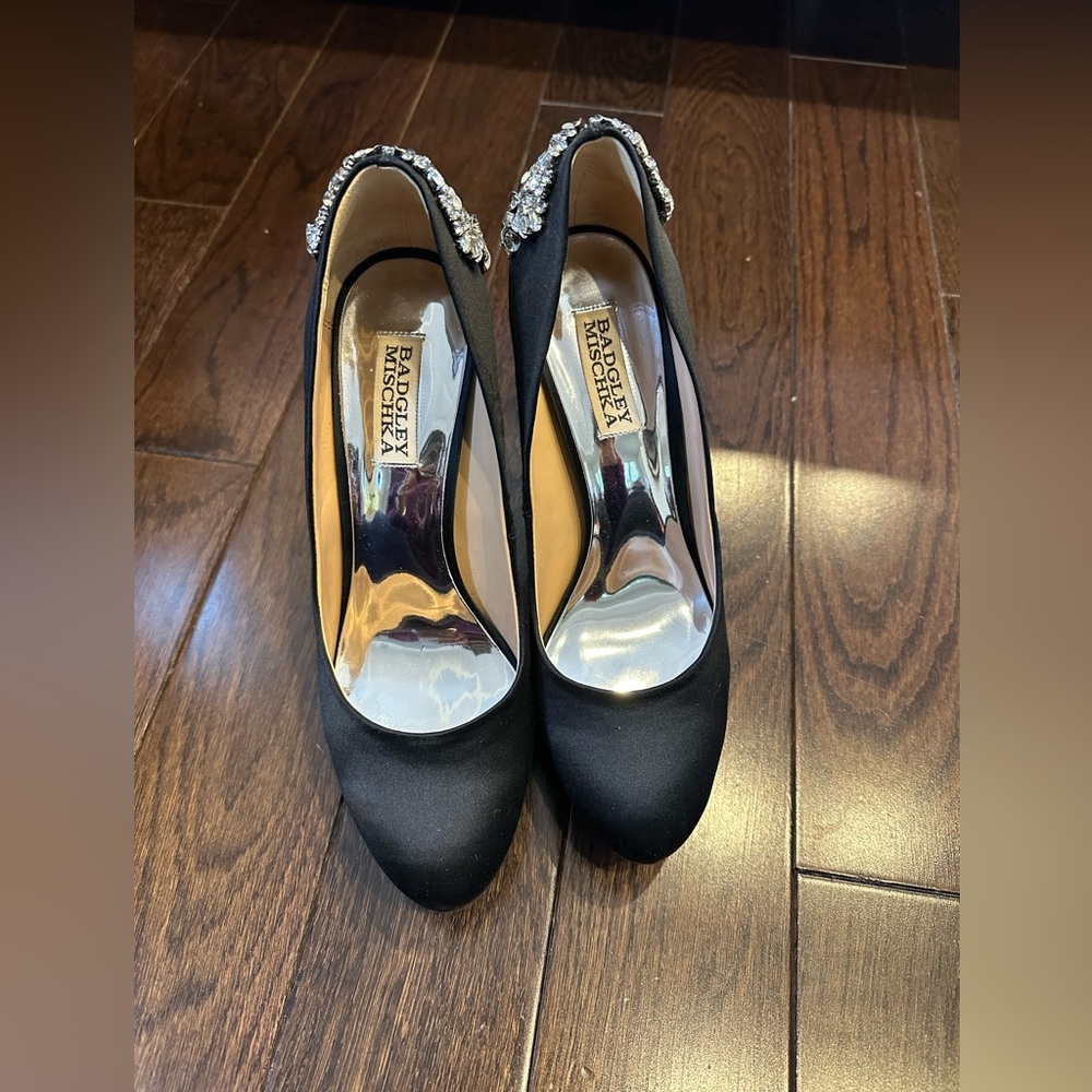 Badgley Mischka Black Heels size 7.5